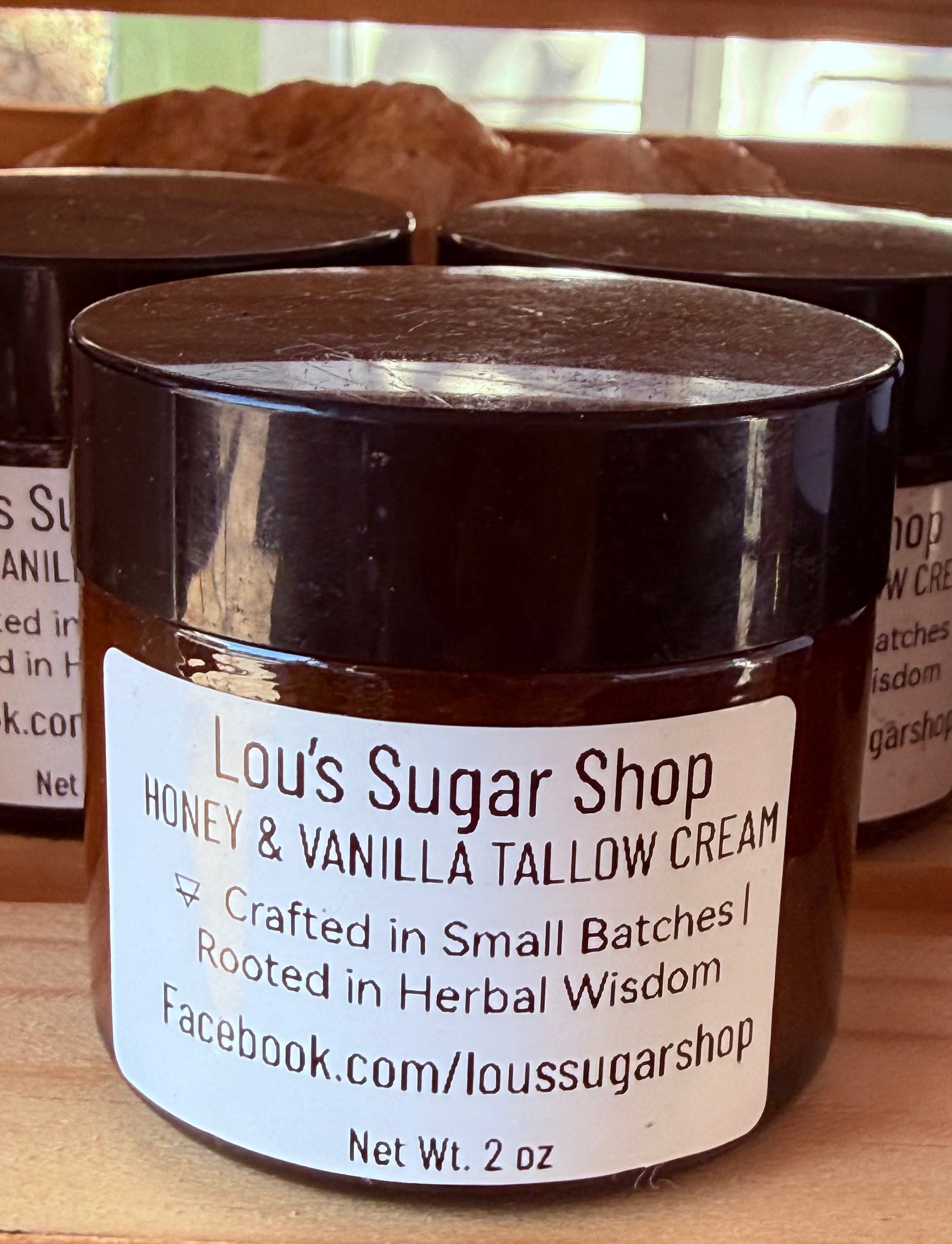 Honey & Vanilla Tallow Face Cream