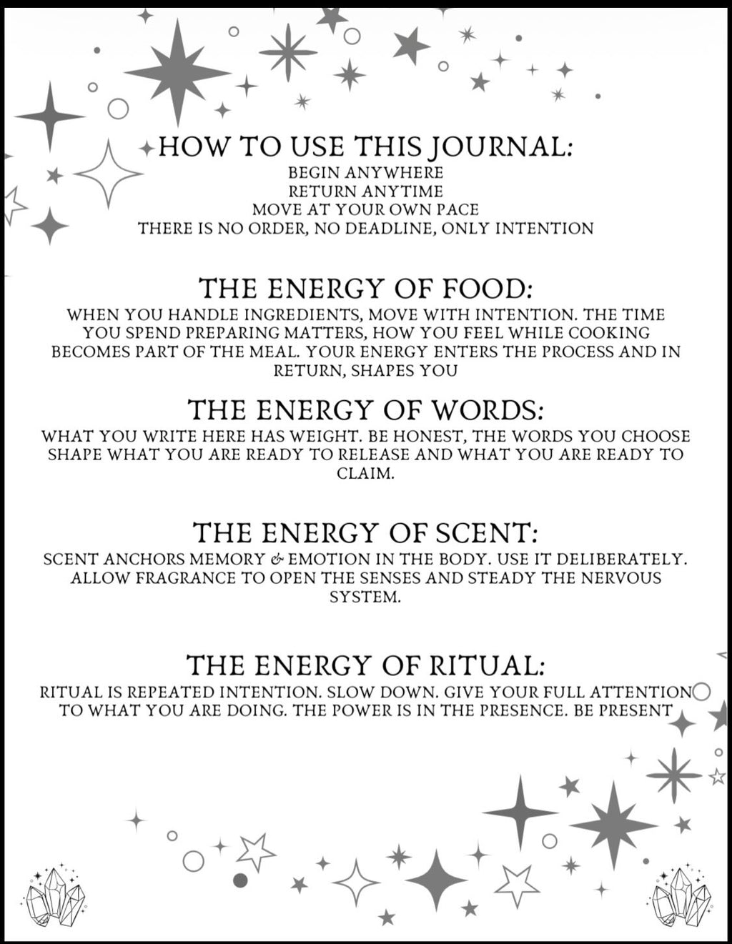 The Inner Apothecary: A Ritual Journal For Body & Spirit